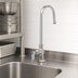 Thumbnail image #3 for T&S Brass Single Temperature Deck-Mount Pantry Faucet with 5 3/4-Inch Gooseneck Spout