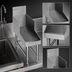 Thumbnail image #3 for Spec-Bar 36-Inch Recessed Stainless Steel Workboard, Freestanding Open Base