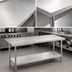 Thumbnail image #3 for Advance Tabco Stainless Steel Work Table with Adjustable Galvanized Undershelf, 72