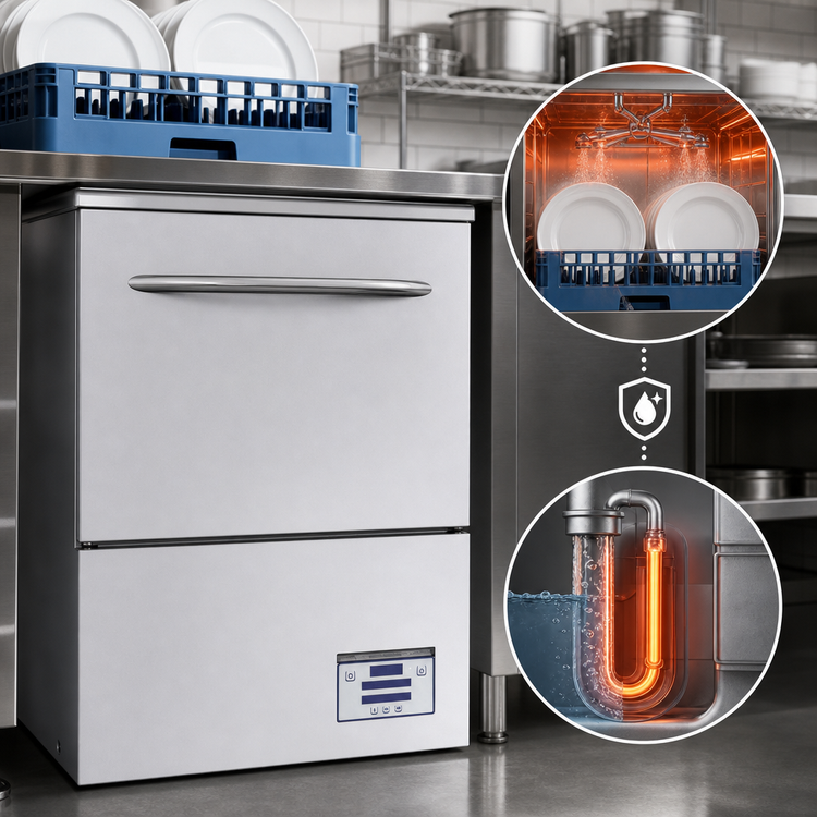Product image #3 for Jackson DishStar HT-E Undercounter High-Temperature Sanitizing Dishwasher