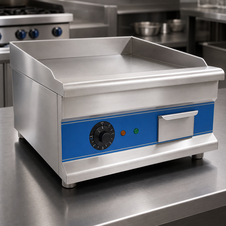 Product image #3 for Uniworld Economy 20-Inch Electric Countertop Griddle with Built-In Drip Pan