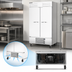 Thumbnail image #3 for Beverage-Air Vista® 47-Inch 2-Section Bottom-Mount Reach-In Freezer with Solid Doors, 44 Cu. Ft.