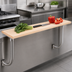 Thumbnail image #3 for Maple Adjustable-Height Cutting Board for Equipment Stands, 60 x 10 x 1-1/4 Inch