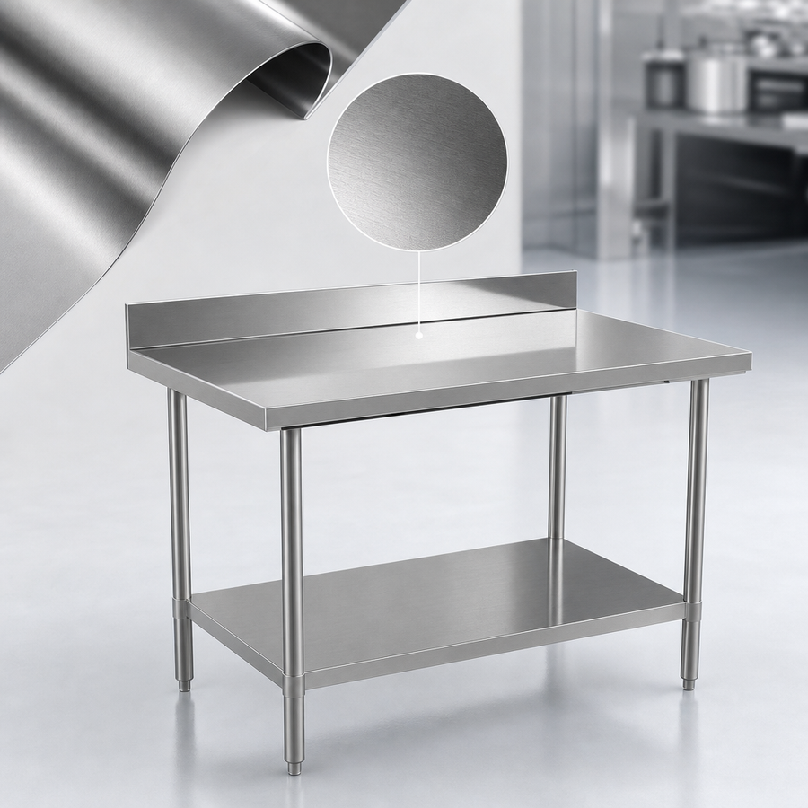 18-Gauge 430 Stainless Steel Construction