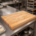 Thumbnail image #3 for John Boos 84-Inch x 36-Inch Edge Grain Northern Hard Rock Maple Work Table Top