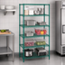 Thumbnail image #3 for Quantum 5-Shelf Stationary Wire Shelving Starter Kit, 24