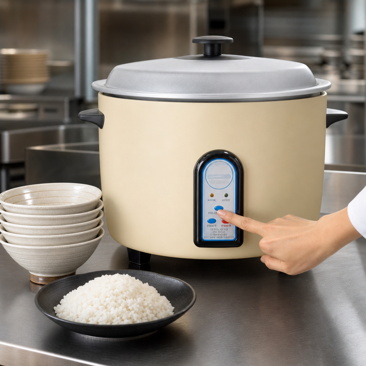 Product image #3 for RiceMaster Electronic Commercial Rice Cooker/Steamer, 37-Cup Uncooked Capacity