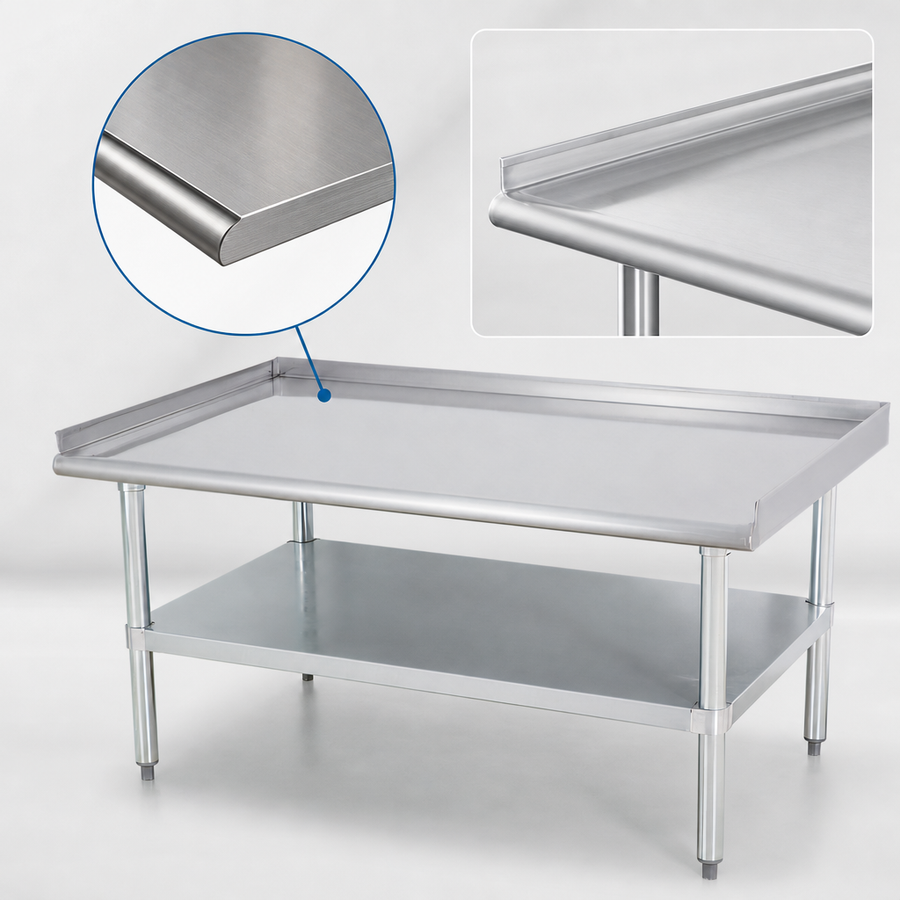 16-Gauge Stainless Steel Top
