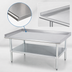 Thumbnail image #3 for Sapphire Manufacturing 12-Inch Wide x 30-Inch Deep Stainless Steel Equipment Stand with Adjustable Undershelf