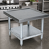 Thumbnail image #3 for John Boos Heavy-Duty Machine Stand with 14/300 Stainless Steel Top and Adjustable Undershelf, 36 x 30 x 20-1/4 Inches