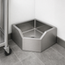 Thumbnail image #3 for Eagle Group Corner Floor-Mounted Mop Sink with Drop Edge and Full Skirt, 21