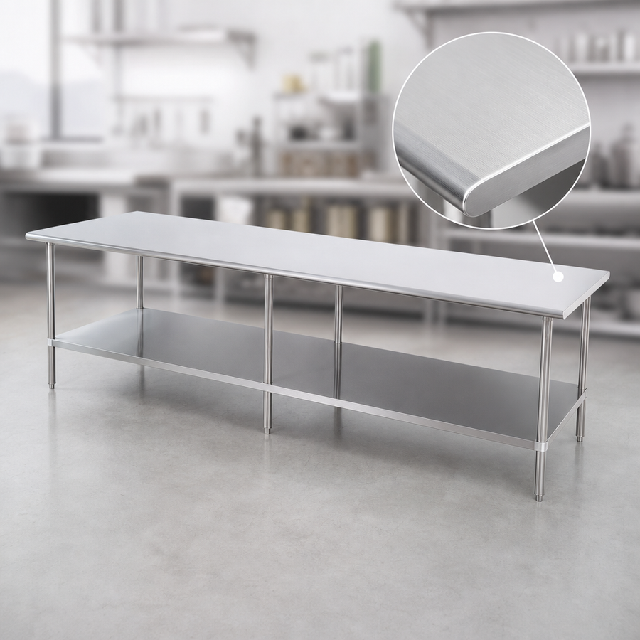 Reinforced Stainless Steel Top