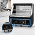 Thumbnail image #3 for Everest Refrigeration EOMH-72-B-35-T 73-1/4-Inch Horizontal Open Display Merchandiser with Bottom-Mount Refrigeration, Black