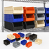 Thumbnail image #3 for Quantum Stackable Polypropylene Shelf Bin, 8-1/4 x 14 x 7 Inches