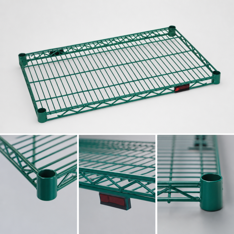Product image #3 for EagleGard 72-Inch x 21-Inch Wire Shelf with QuadTruss and MICROGARD