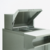 Thumbnail image #3 for Advance Tabco RC-2 Flip-Up Stainless Steel Hinged Cover for 2-Well Hot Food Tables