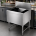 Thumbnail image #3 for Advance Tabco Prestige Supreme 36-Inch Stainless Steel Bar Ice Bin with 7-Inch Backsplash, Without Cold Plate