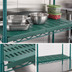 Thumbnail image #3 for Eagle QuadPlus Solid Polymer Shelf Mat with MICROGARD Antimicrobial Protection, 54 x 18 Inches, Green