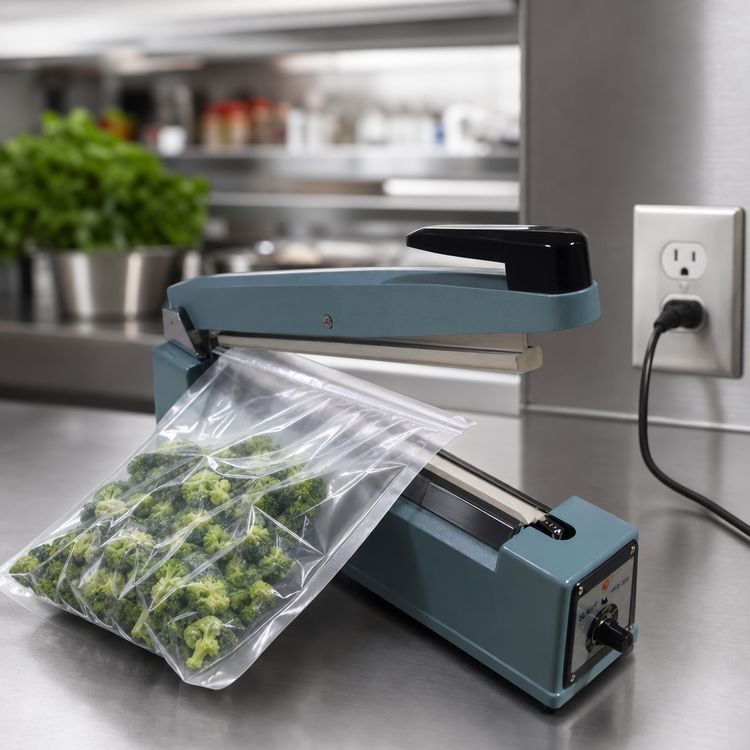 Product image #3 for Omcan USA 12 Inch Manual Impulse Bag Sealer