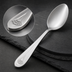 Thumbnail image #3 for Fan 8-1/2 Inch Extra-Heavy Weight 18/8 Stainless Steel Table Serving Spoon
