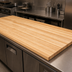 Thumbnail image #3 for Boos Block 120 x 27 Inch Edge Grain Northern Hard Rock Maple Kitchen Countertop, Varnique Finish