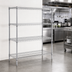 Thumbnail image #3 for Metro Super Erecta Chrome-Plated Stationary Starter Wire Shelving Unit, 48