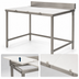 Thumbnail image #3 for Eagle Group BT36120S 120-Inch x 36-Inch Poly Top Boning Table with Stainless Steel Base and 4-Inch Backsplash