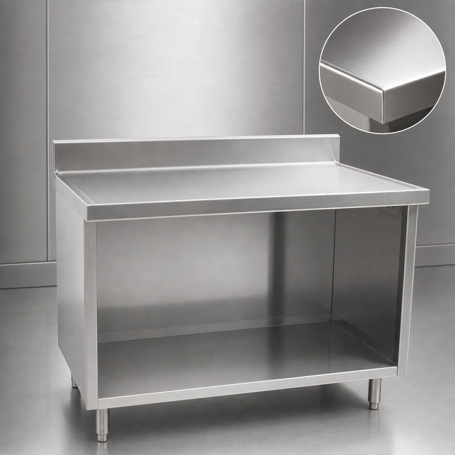 14-Gauge 304 Stainless Steel Top