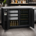 Thumbnail image #3 for Kelvinator Commercial 49-Inch 2-Solid Door Back Bar Refrigerator with Side-Mounted Self-Contained Refrigeration