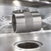 Thumbnail image #3 for Stainless Steel Dual Flusher Cleaning Cup with Integrated Ball Lifter for D & S Systems