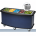 Thumbnail image #3 for Cambro 75-Inch Open-Well Vending Cart Base Unit Only with Healthy Choices Wrap