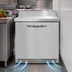 Thumbnail image #3 for Continental Refrigerator 32-Inch Front-Breathing Worktop Freezer, 1 Section, 9.0 Cu. Ft., Stainless Steel, R290