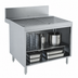 Thumbnail image #3 for Advance Tabco Prestige (Supreme) 42-Inch Underbar Drainboard Cabinet, Open Front, Stainless Steel