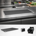 Thumbnail image #3 for Hatco CSBFR-24-F 24-Inch x 15-1/2-Inch Built-In Flush Top Remote Cold Shelf, Hardcoat Aluminum
