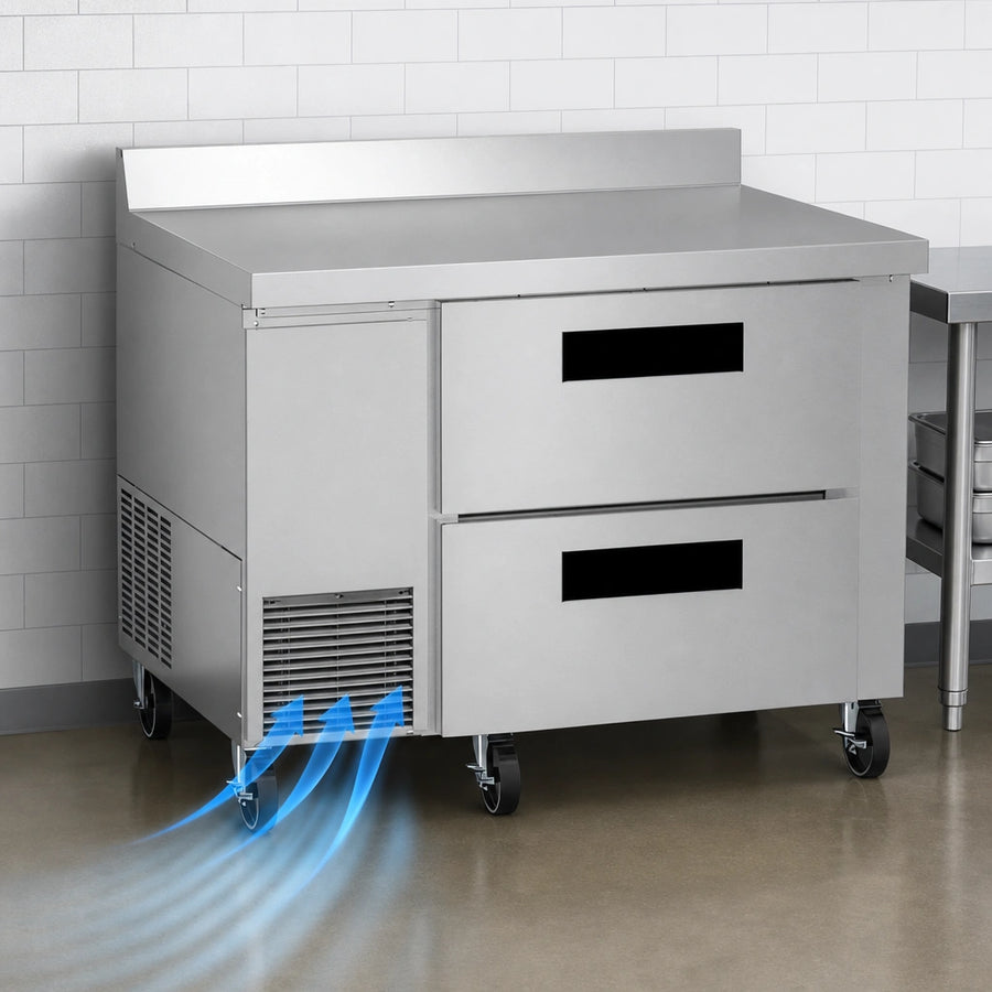 Front-Breathing Airflow Design