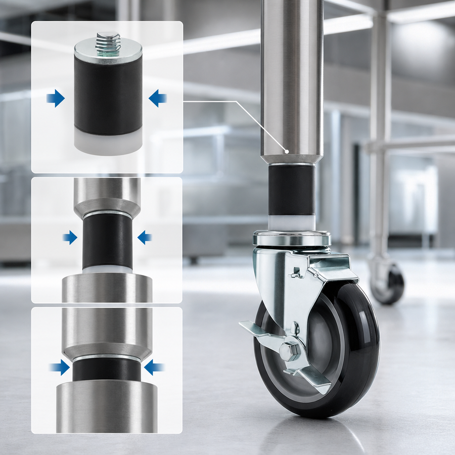 Expanding Rubber Stem