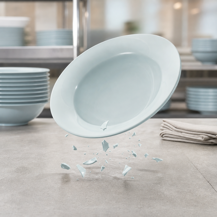 Product image #3 for American Metalcraft Crave Collection Cloud Round Melamine Serving Bowl, 2-1/2 Qt.