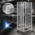 Thumbnail image #3 for Channel Manufacturing 15-Screen Capacity End-Load Aluminum Donut Screen Rack for 23