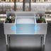 Thumbnail image #3 for Krowne Royal Series 48-Inch Underbar Center Combination Ice Bin with Dual Bottle Wells, 74 lb. Capacity