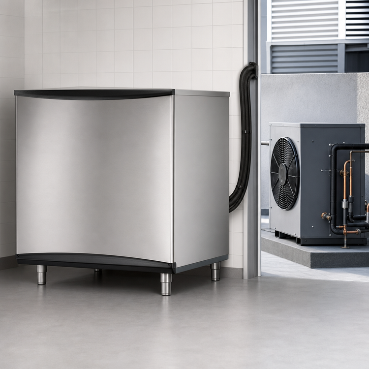 Product image #3 for Scotsman Prodigy Plus FS2330R-32 Remote-Cooled Modular Flake Ice Machine, 30-Inch Wide, 2218 lb./Day