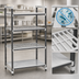 Thumbnail image #3 for Cambro Camshelving Elements XTRA Stationary Starter Unit, 24 x 60 x 72 Inches, 4-Tier, 3 Vented + 1 Solid Shelves