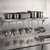 Thumbnail image #3 for John Boos Stallion 120-Inch Wall-Mounted Stainless Steel Commercial Pot Rack Shelf, 14 Gauge