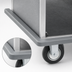 Thumbnail image #3 for Restaurant Rack Perimeter Bumper, Non-Marking Gray, Adds 2 Inches to Overall Dimensions