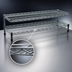 Thumbnail image #3 for Eagle Group QuadTruss 2-Tier Front Case Merchandise Cantilevered Shelving Unit, 24 x 14 x 14 Inches, Chrome Finish