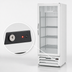 Thumbnail image #3 for Beverage-Air MarketMax IQ One-Section Reach-In Glass Door Freezer Merchandiser with Electronic Smart Lock, White, 11.9 Cu. Ft.