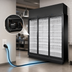 Thumbnail image #3 for True TRM3M 3-Door Medium-Temperature Glass Door Merchandiser