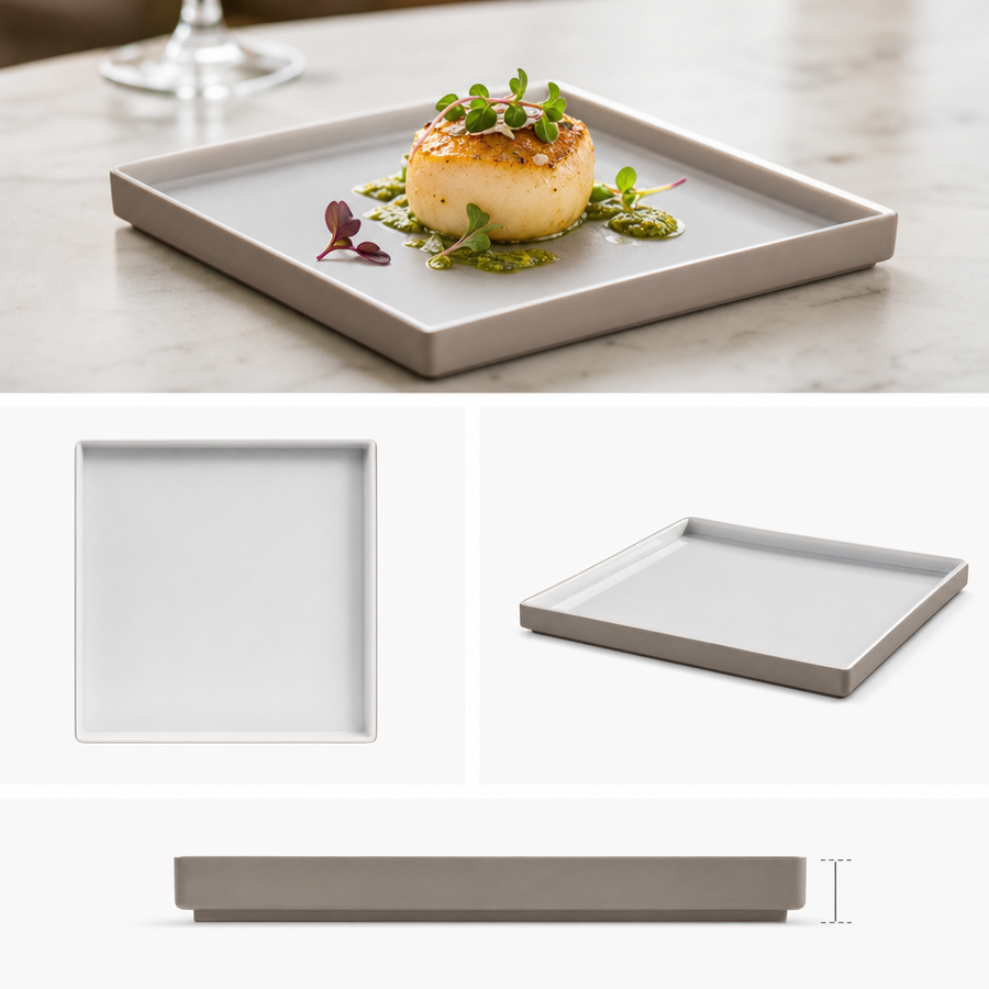 Square Plate Design
