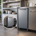 Thumbnail image #4 for Summit Commercial 15-Inch ADA-Compliant Built-In/Freestanding Drain-Free Crescent Cube Ice Maker with 22 lb Bin