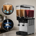 Thumbnail image #3 for Vollrath Countertop Pre-Mix Refrigerated Beverage Dispenser, 2 Agitator Bowls, 2.11 Gallons Each