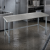 Thumbnail image #3 for Spec-Master Marine Series 108-Inch Stainless Steel Work Table with Box Marine Edge